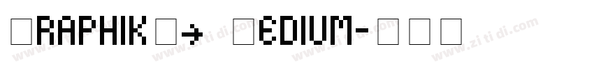 GraphikLC Medium字体转换 GraphikLC Medium字体转换
